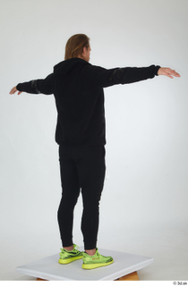  Erling black tracksuit dressed orange long sleeve t shirt sports standing t-pose whole body yellow sneakers 0006.jpg